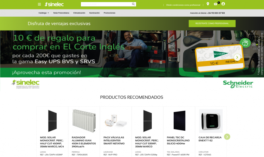 Screenshot 2022 05 18 at 08 50 53 Sinelec Homepage